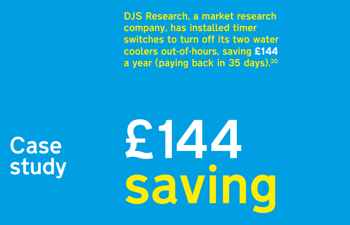 DJS Research Ltd featured in government energy saving document